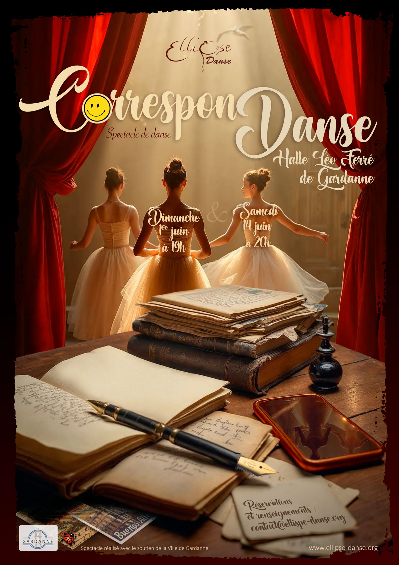 Affiche ELLIPSE DANSE 2025